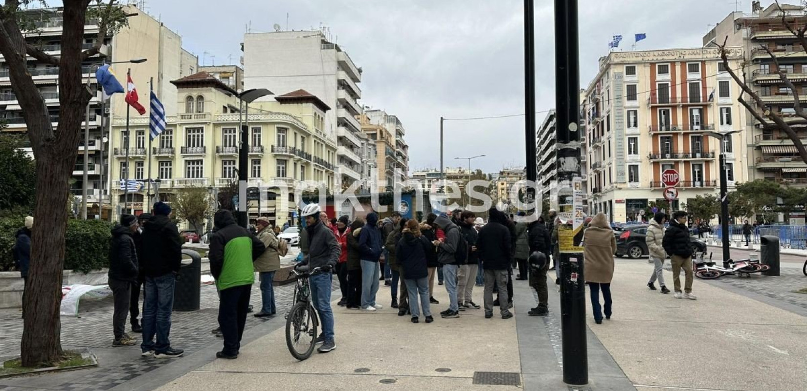 Θεσσαλονίκη: Συγκέντρωση διαμαρτυρίας κατά του Flyover - «Να ακυρωθεί άμεσα» (φωτ.)