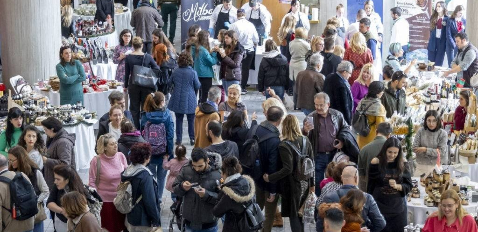 Θεσσαλονίκη: Καινοτόμα τοπικά προϊόντα στην Χριστουγεννιάτικη Αγορά του δήμου