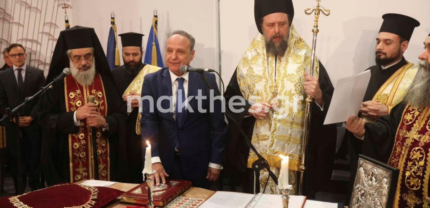 Η τελετή ορκωμοσίας του Στέλιου Αγγελούδη, οι selfies και τα «παρασκήνια» (φωτ.)