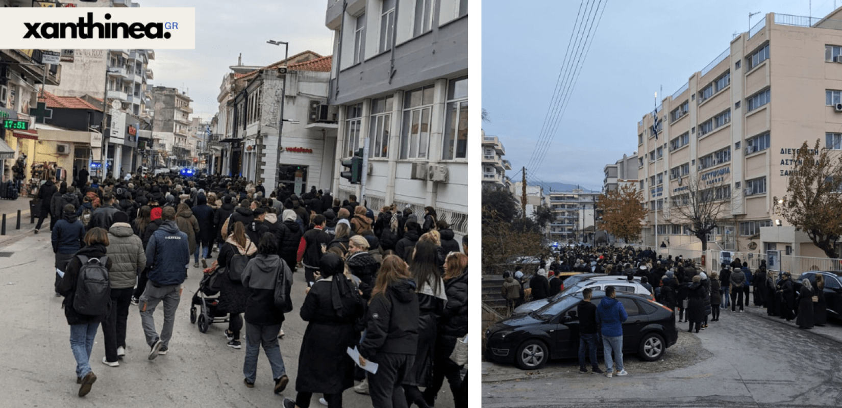 Ποτάμι οργής για τη 19χρονη Αϊσέ - Πορεία διαμαρτυρίας στο κέντρο της Ξάνθης (βίντεο)