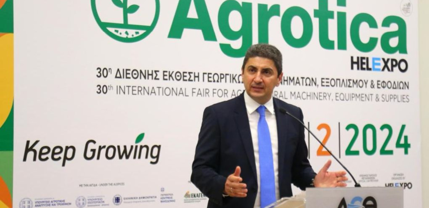 Agrotica: Ο Αυγενάκης κάλεσε τους αγρότες στο τραπέζι του διαλόγου «Δεν είστε μόνοι, είμαστε μαζί με κοινές αγωνίες» (φωτ.)