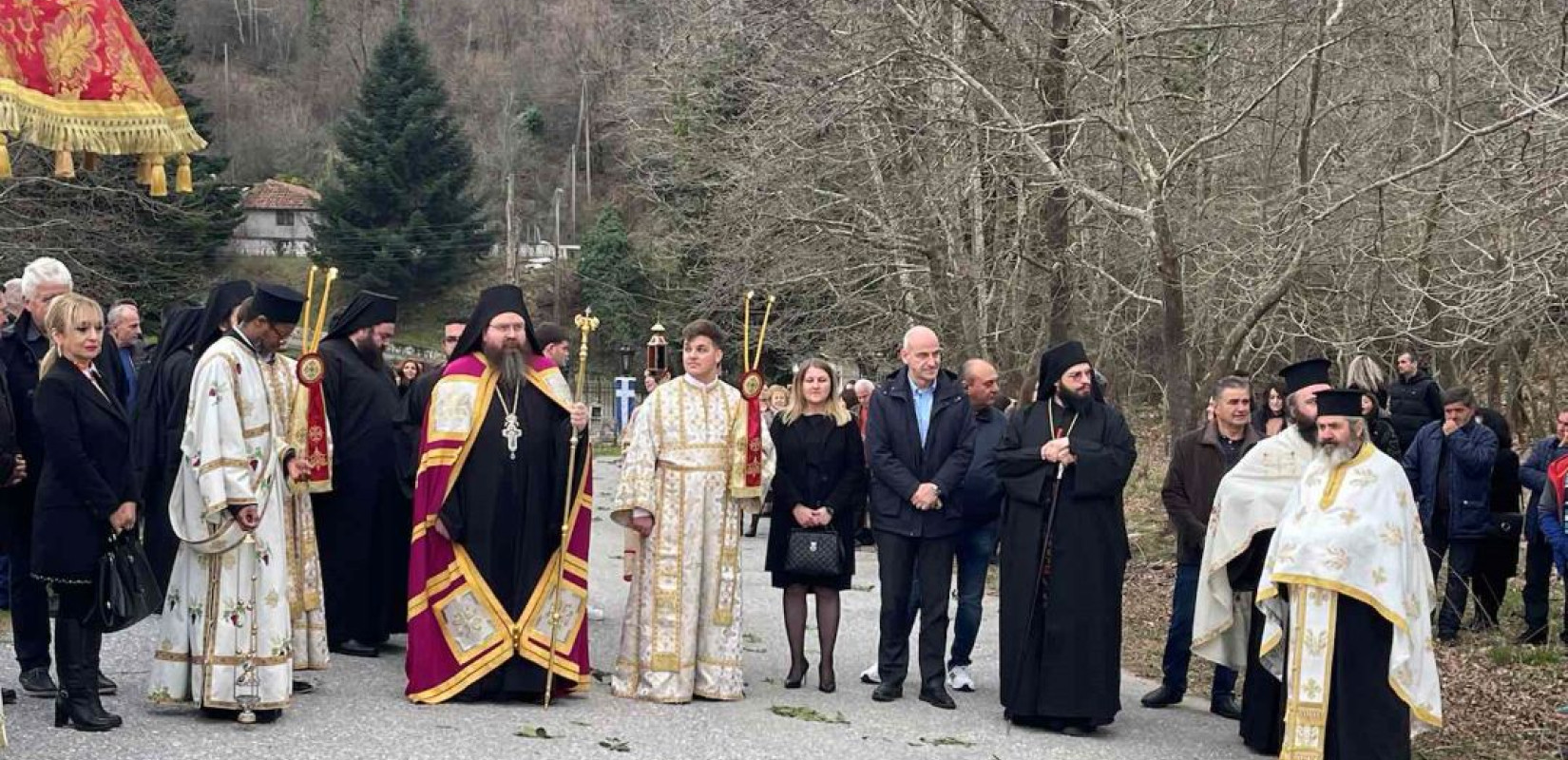Η ιστορική εικόνα της Παναγίας Οδηγήτριας επέστρεψε στην Ιερά Μονή Εισοδίων Θεοτόκου Πέτρας Ολύμπου