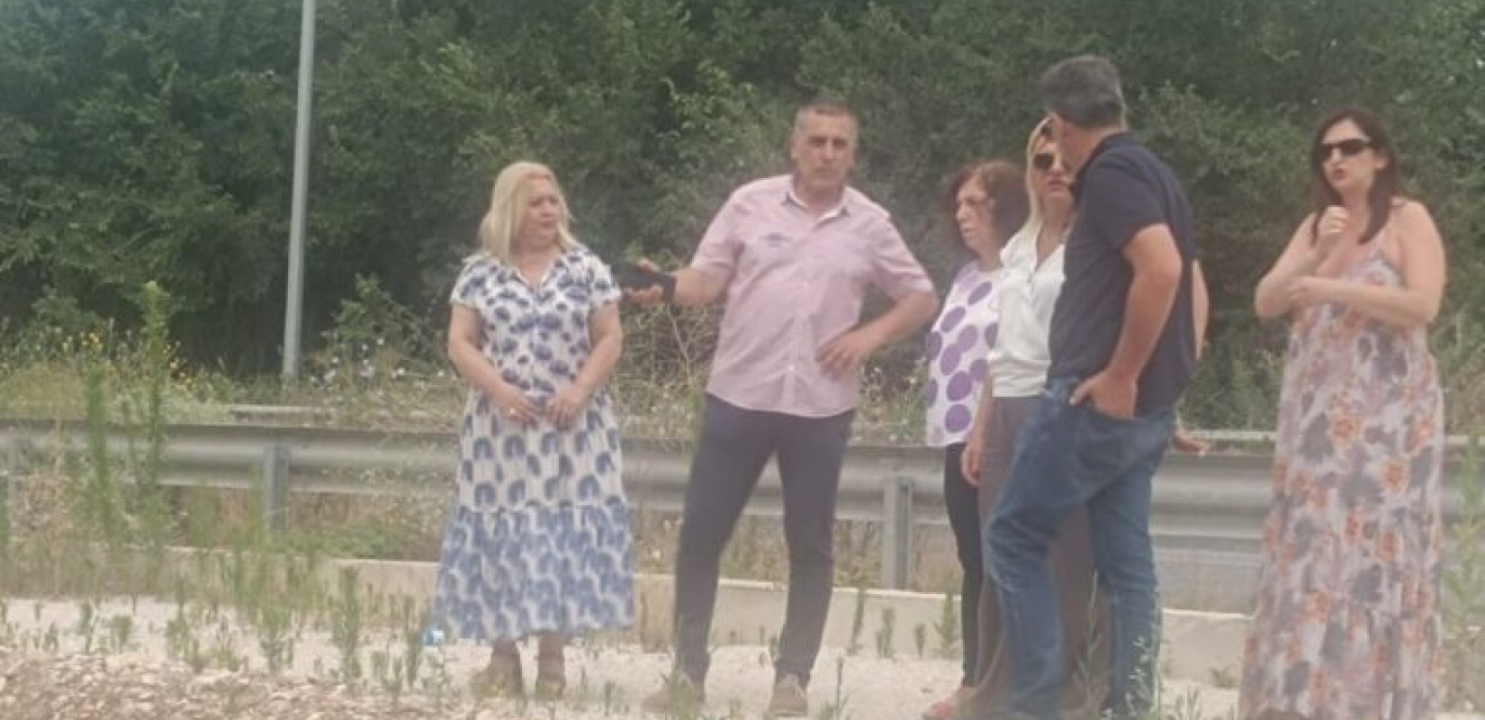 Λάρισα: Αυτοψία Κουρέτα στα χρηματοδοτούμενα από το ΕΣΠΑ οδικά έργα