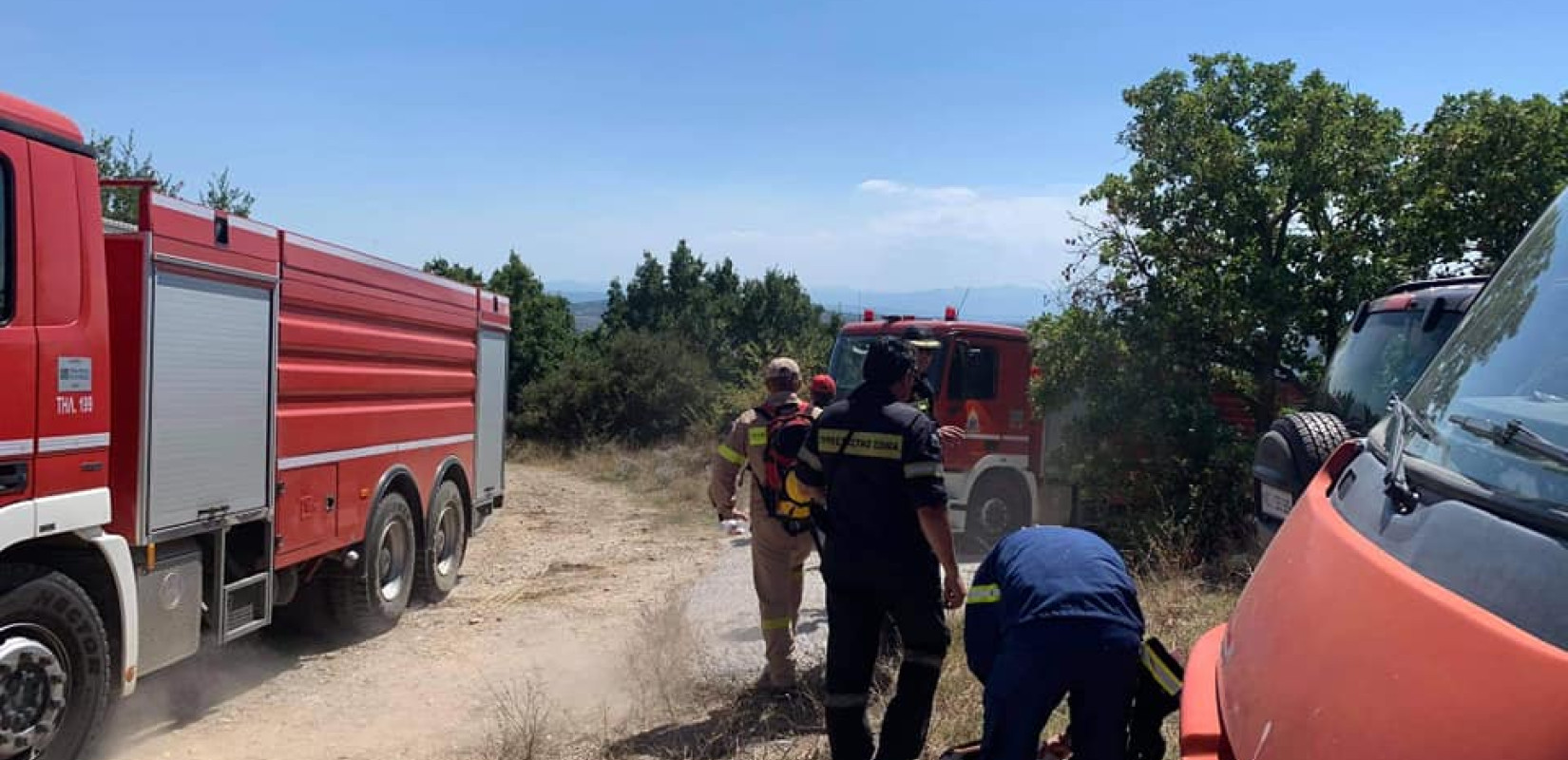 Θεσσαλονίκη: Φωτιά στον Σοχό