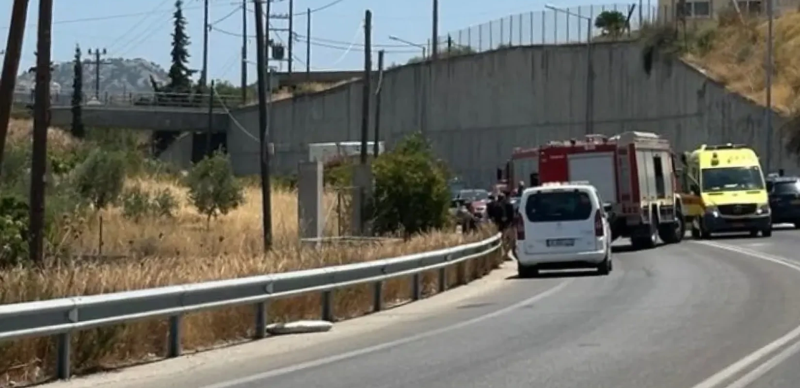 Τραγωδία στη Ρόδο: Δύο νεκροί και δύο τραυματίες σε τροχαίο