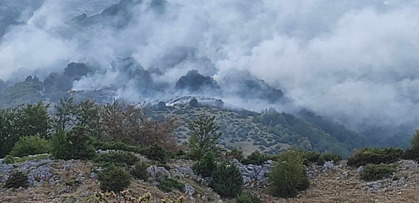 Υπό έλεγχο οι φωτιές στο Παγγαίο και στο Φαλακρό