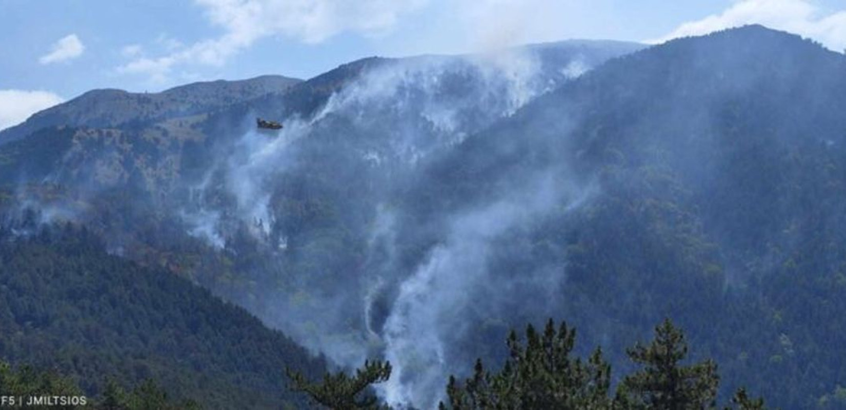 Σέρρες: Καίγεται για 12η μέρα το Όρος Όρβηλος - Στάχτη πάνω από 15.000 στρέμματα παρθένου δάσους (βίντεο, φωτ.)