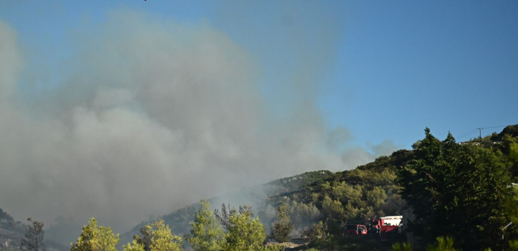 Φωτιά στην Αττική: Νέα αναζωπύρωση στη Νέα Μάκρη - Μεγάλη κινητοποίηση από την Πυροσβεστική