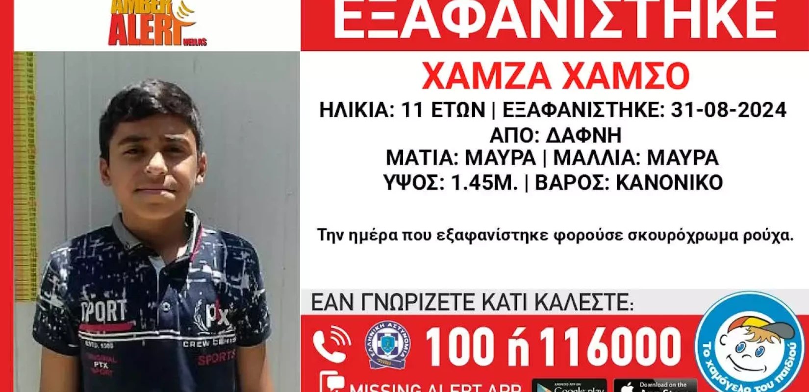 Δάφνη: Εξαφάνιση 11χρονου από χώρο παιδικής προστασίας