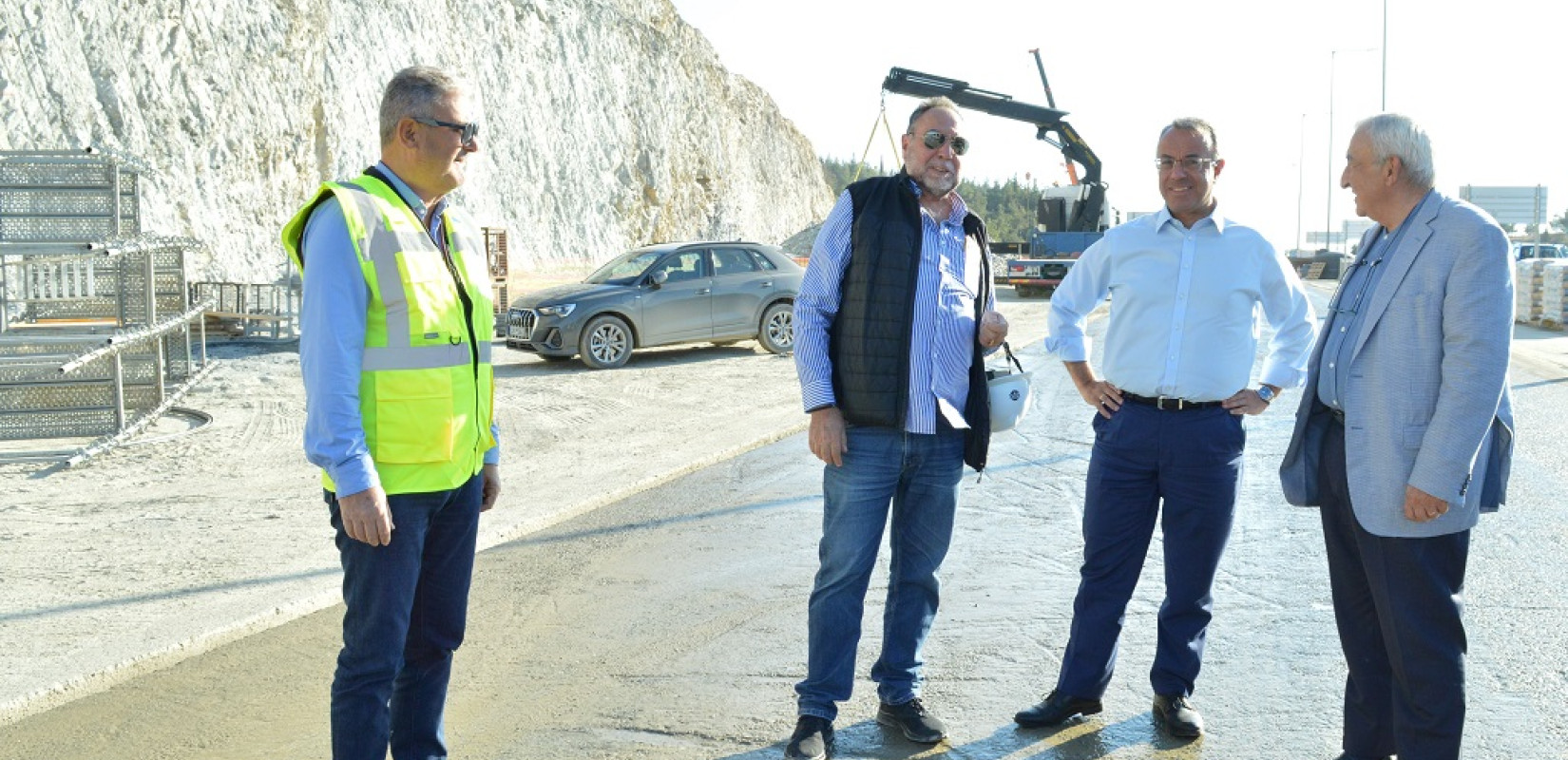 Στο εργοτάξιο του Flyover ο Σταϊκούρας: «Θα εξυπηρετεί 10.000 οχήματα ανά ώρα»