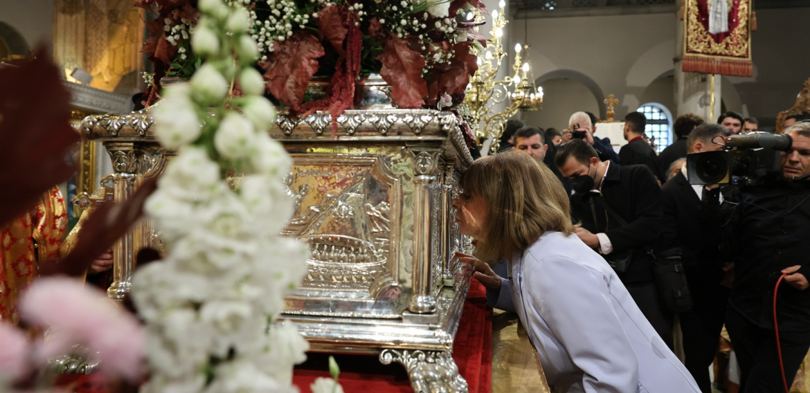 Θεσσαλονίκη - Κατ. Σακελλαροπούλου: Με πίστη, τιμούμε όσους έδωσαν τη ζωή τους για την ενσωμάτωση της Μακεδονίας στον εθνικό κορμό