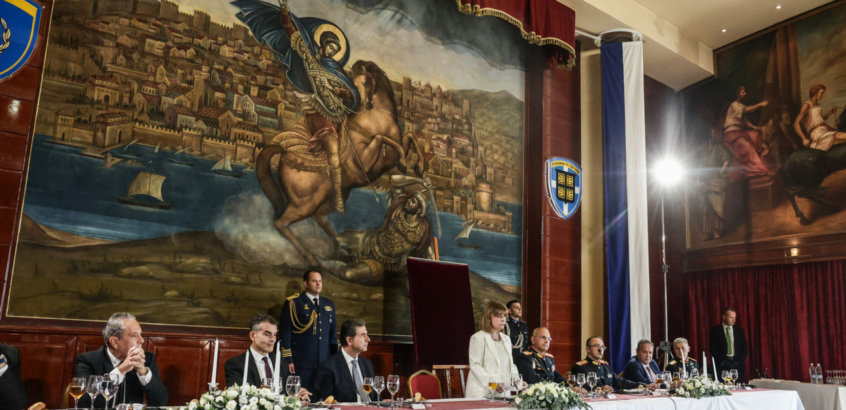 Κατ. Σακελλαροπούλου - Γ' ΣΣ: «Βέβαιοι ότι η πατρίδα μας μπορεί να αποκρούσει κάθε απειλή»