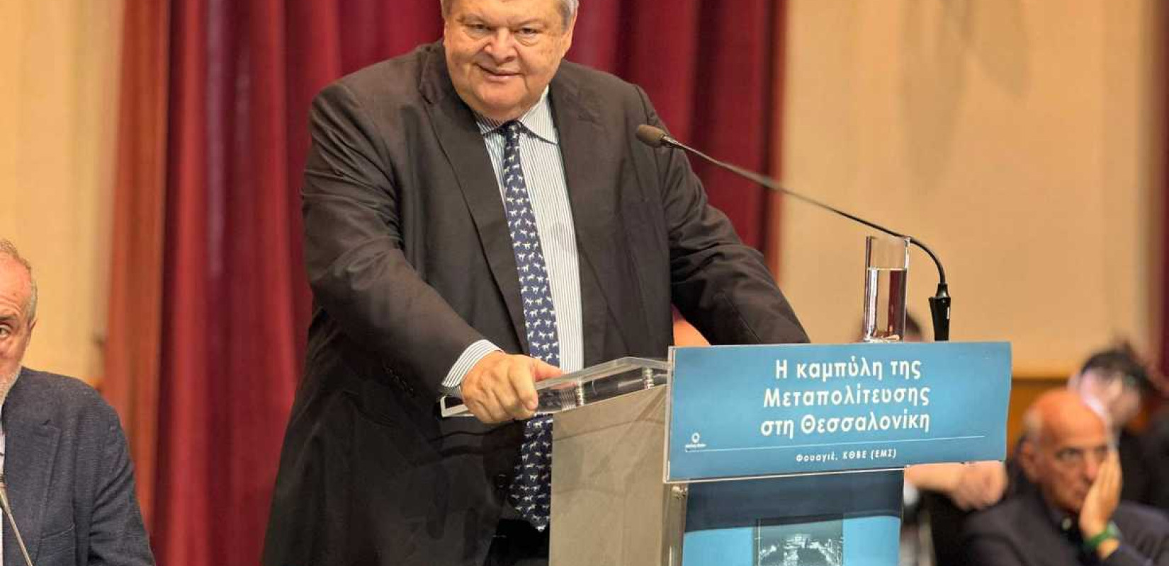 Ευάγγελος Βενιζέλος: «Μας λείπει η Θεσσαλονίκη της πραγματικής οικονομίας»