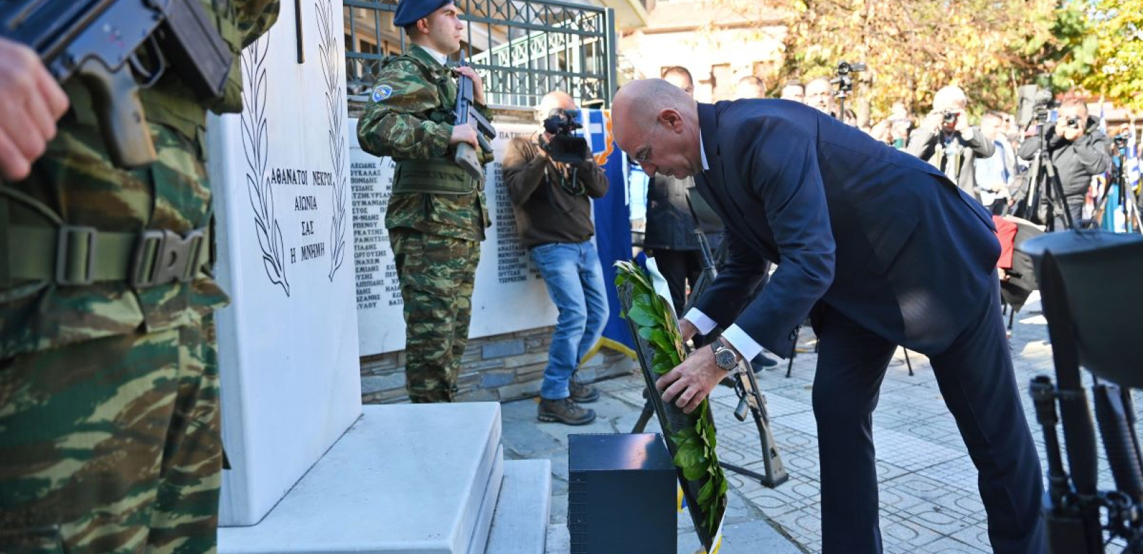 Στη Φλώρινα για τα 112 χρόνια από την απελευθέρωση της πόλης ο Ν. Δένδιας