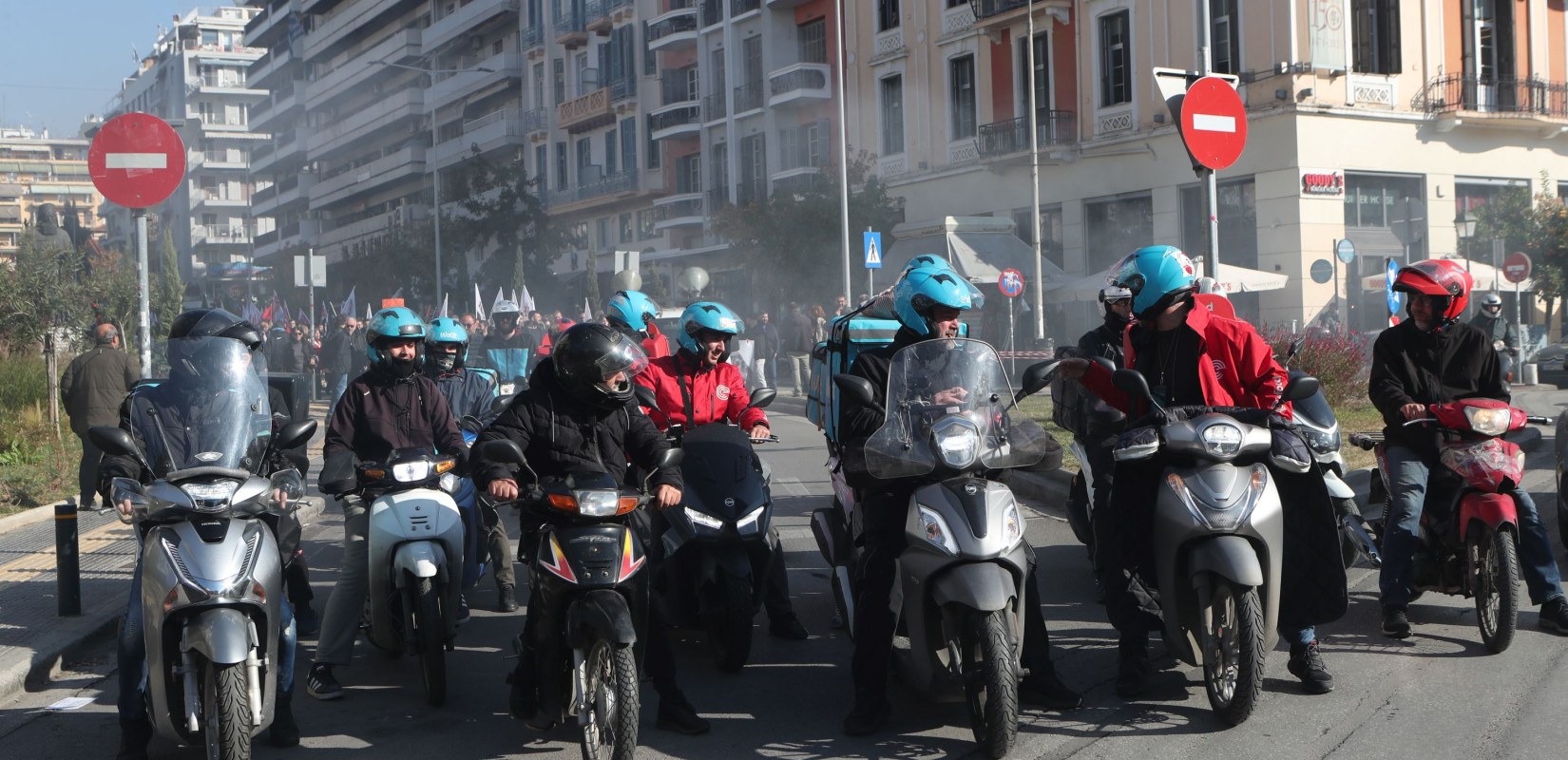 Διανομείς: Θα συνεχίσουμε να είμαστε στους δρόμους για τα αιτήματα μας