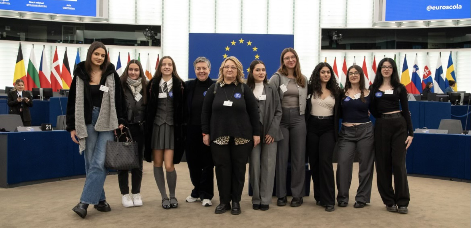 Τα ΓΕΛ Ελευθερίου Κορδελιού και Κατερίνης στο Ευρωκοινοβούλιο