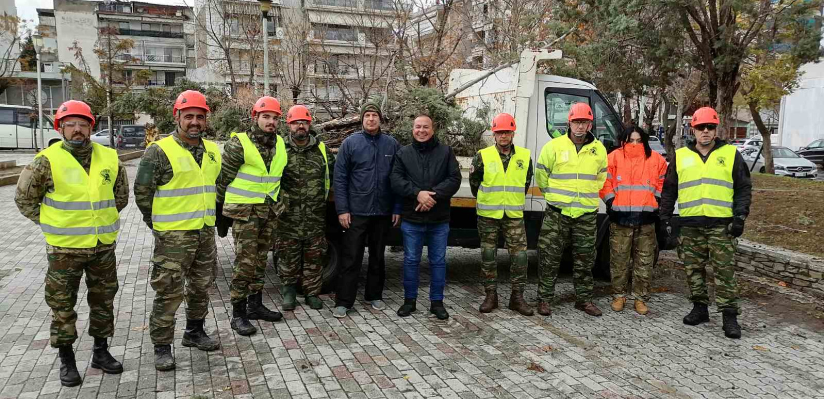 Εύοσμος - Κορδελιό: Εθελοντές «φρουροί» για την προστασία των πολιτών από επικίνδυνα καιρικά φαινόμενα - Aνέλαβαν δράση στη Bora