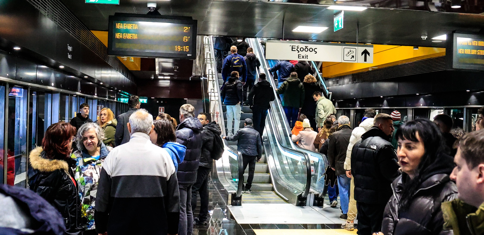 Θεσσαλονίκη: Κλειστοί το Σάββατο τρεις σταθμοί του μετρό