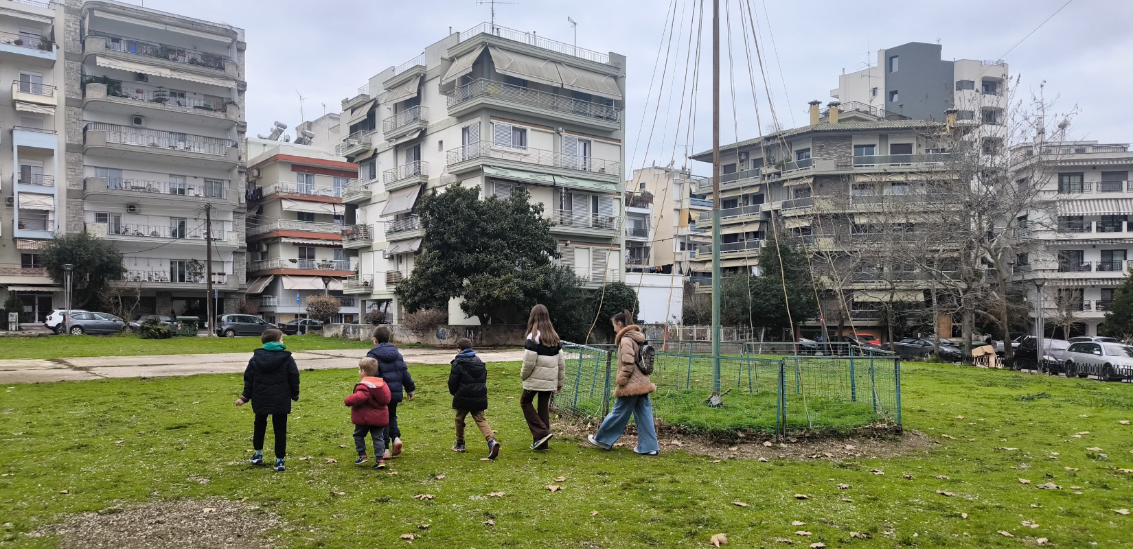 «Να έχει δένδρα, πράσινο και μια βρύση» - Τα παιδιά της Καλαμαριάς σχεδίασαν το πάρκο τους