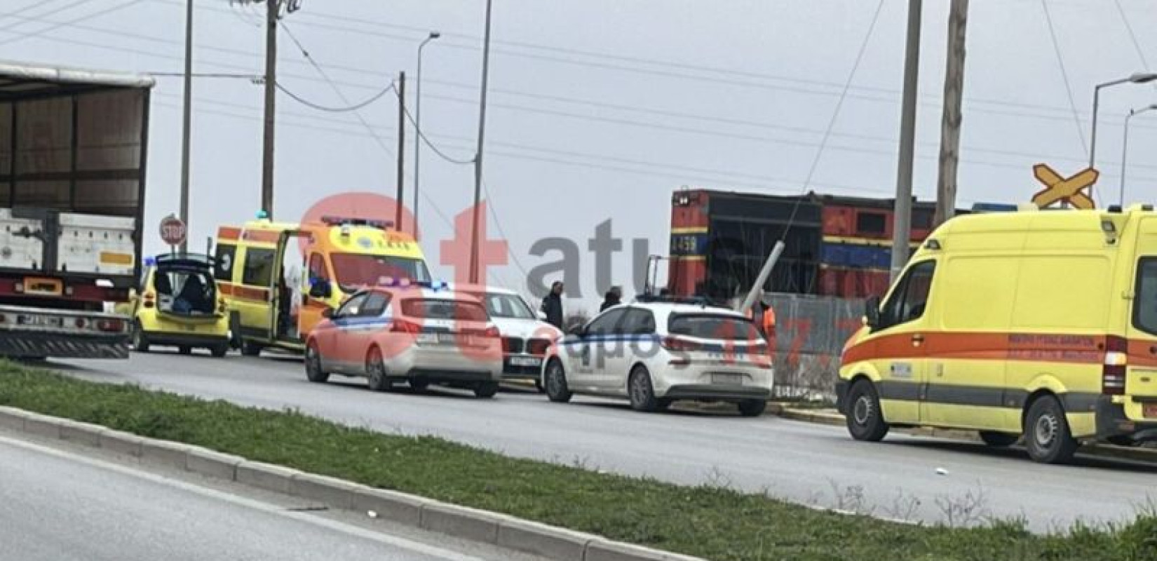 Θεσσαλονίκη: Σοβαρός τραυματισμός 33χρονου σε αφύλακτη διάβαση στην Βιομηχανική περιοχή Σίνδου