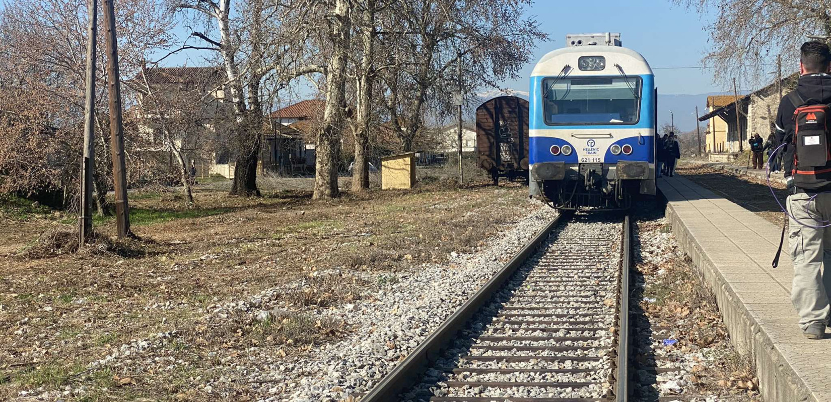 Ημαθία: Μαθητής τραυματίστηκε από διερχόμενο τρένο στην Αλεξάνδρεια - Διακομίστηκε στο νοσοκομείο Βέροιας (βίντεο)