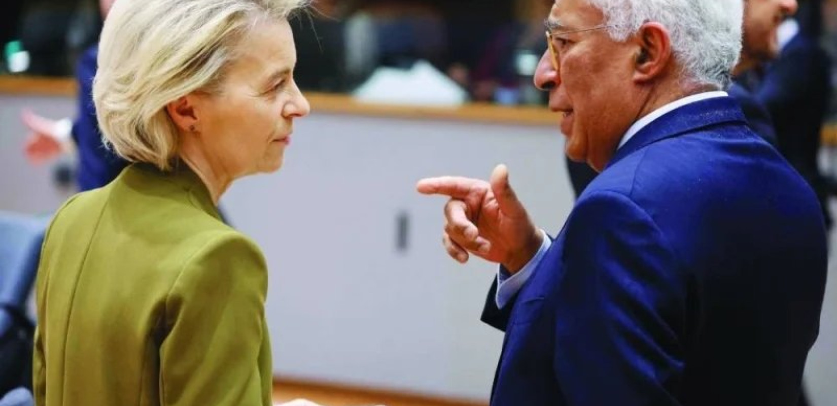 Ursula von der Leyen & Antonio Costa (AFP)