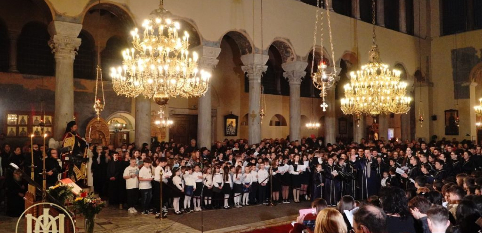 Θεσσαλονίκη: 400 παιδιά έψαλαν τους Χαιρετισμούς