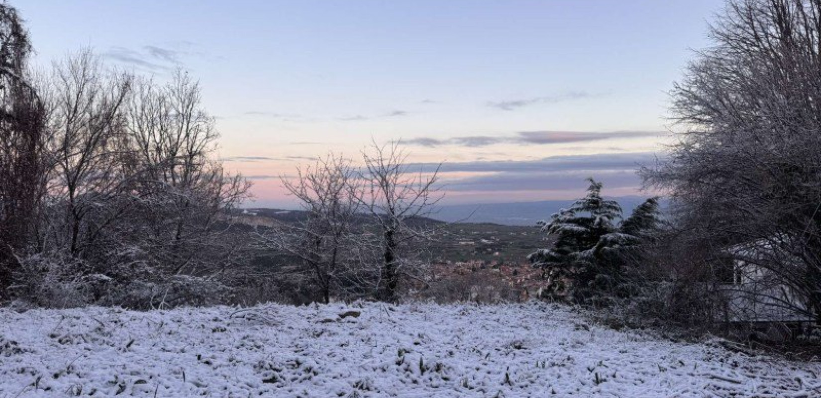 Χιόνι στα ορεινά της Θεσσαλονίκης - Στους -10,6 βαθμούς το Σέλι