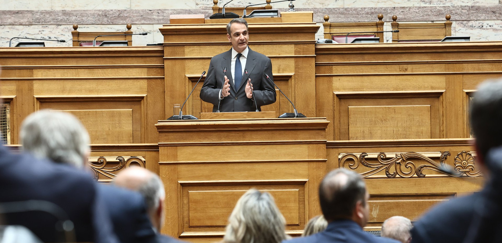 Ο Μητσοτάκης «ξεδιπλώνει» την ταυτότητα της ΝΔ
