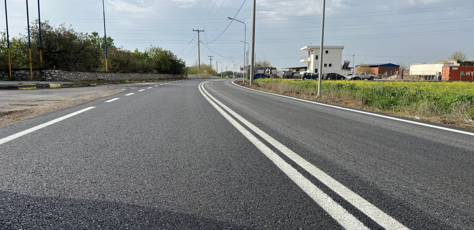 Εργασίες ασφαλτόστρωσης Τρίτη με Παρασκευή στην Εθνική Οδό Θεσσαλονίκης-Έδεσσας