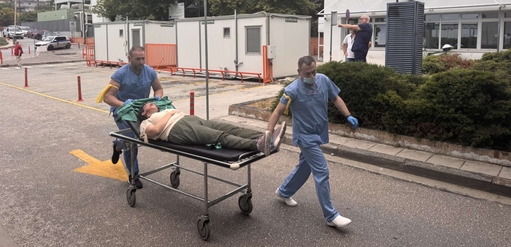 Θεσσαλονίκη: Δεκάδες τραυματίες μετά από σεισμό 5,7 ρίχτερ - Άσκηση ετοιμότητας στο Νοσοκομείο Παπαγεωργίου (βίντεο)