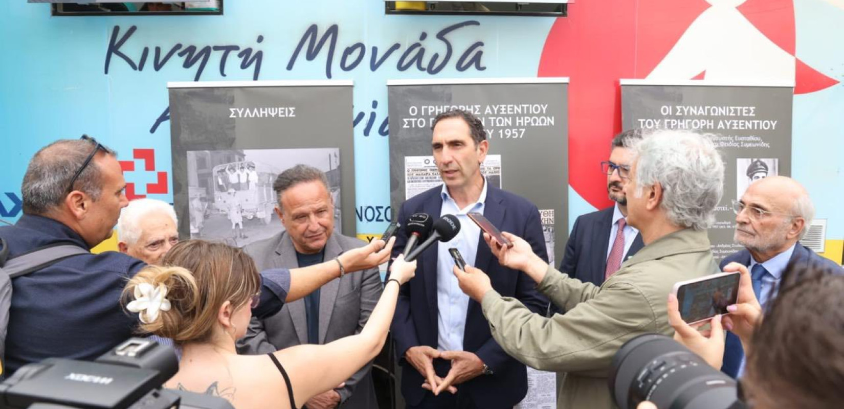 Θεσσαλονίκη: Αιμοδοσία στην πλατεία Αριστοτέλους για τα 70 χρόνια από την ΕΟΚΑ και τον απελευθερωτικό αγώνα της Κύπρου