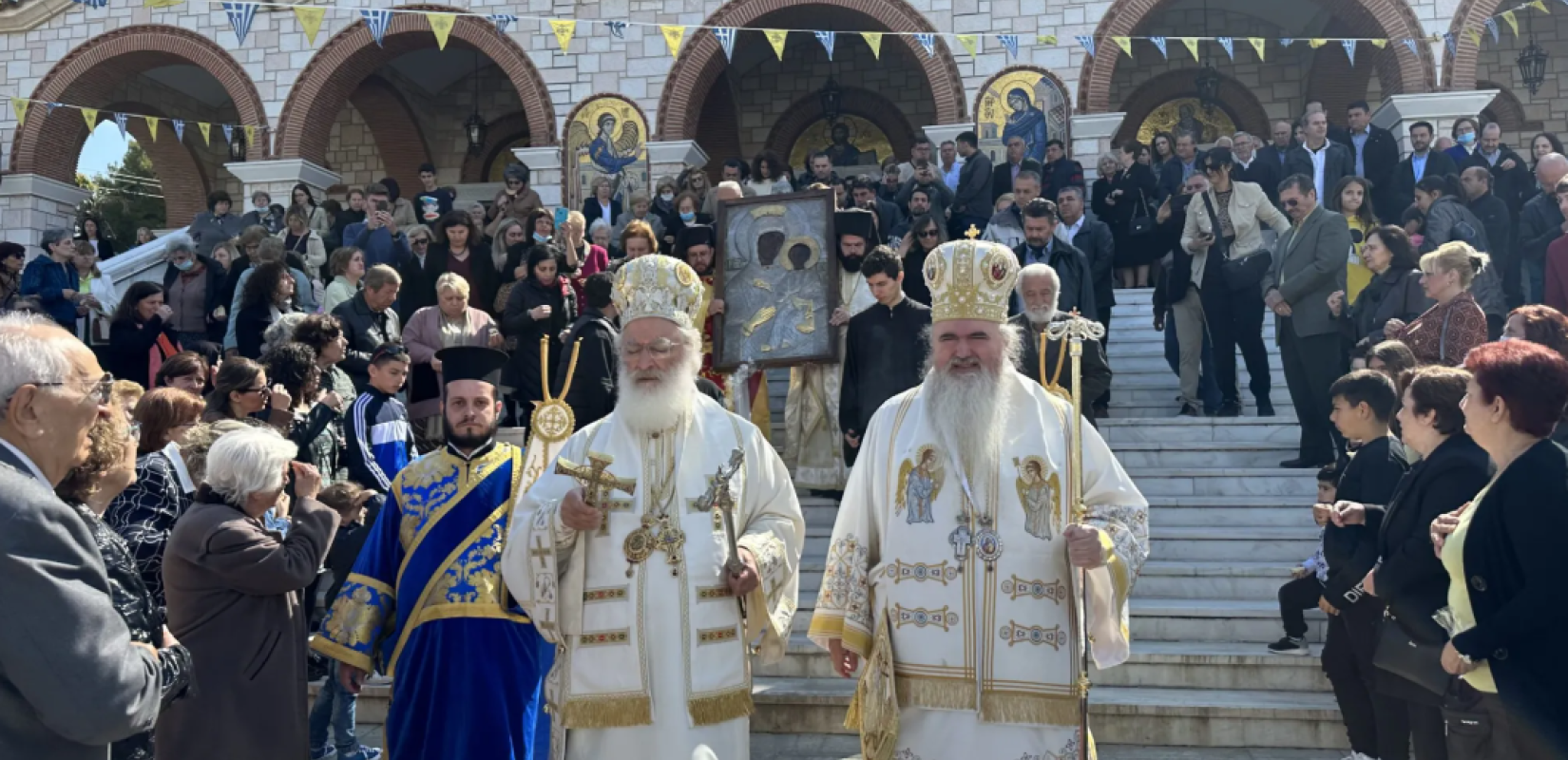 Η εικόνα της Παναγίας Φανερωμένης επιστρέφει στο «σπίτι της» στη Νέα Μηχανιώνα