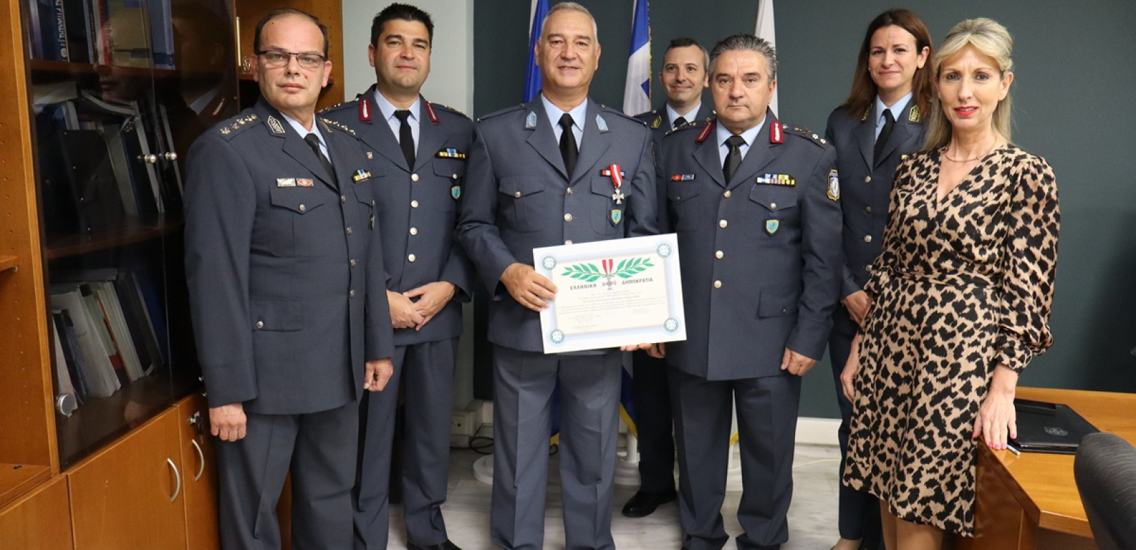 Θεσσαλονίκη: Αστυνομικός βραβεύτηκε επειδή ακινητοποίησε ληστή εκτός υπηρεσίας