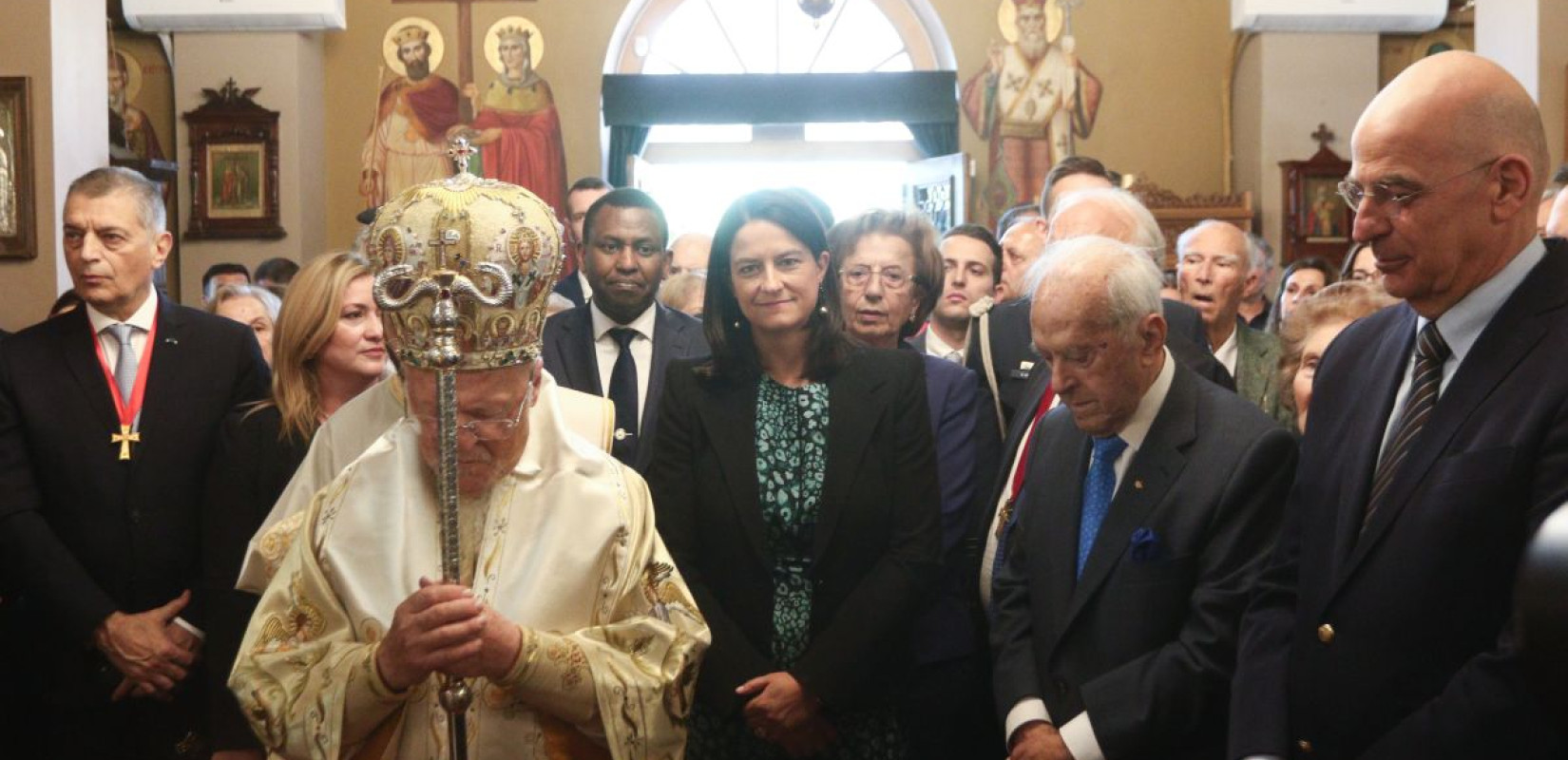 Με τον Βαρθολομαίο γιορτάστηκαν τα 150 χρόνια του ναού Αγίου Νικολάου στο Κολωνάκι