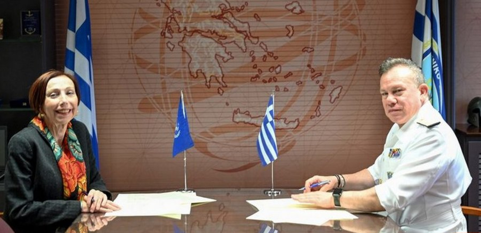 Ενίσχυση της συνεργασίας Λιμενικού Σώματος και Ύπατης Αρμοστείας του ΟΗΕ για τους πρόσφυγες