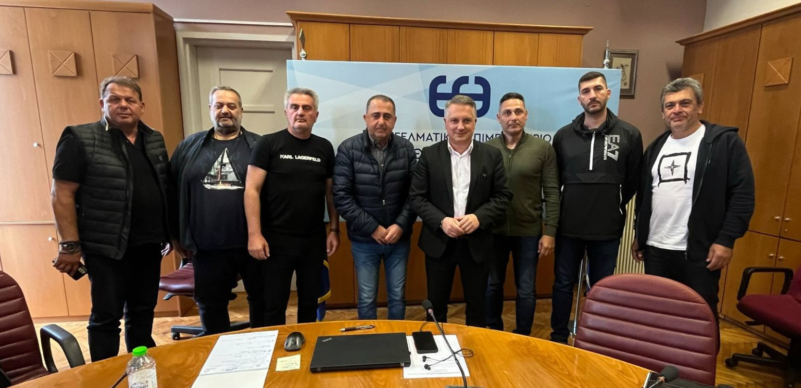 ΕΕΘ: Συνάντηση του Κυριάκου Μερελή με εκπροσώπους της διοίκησης της ΟΦΑΕ