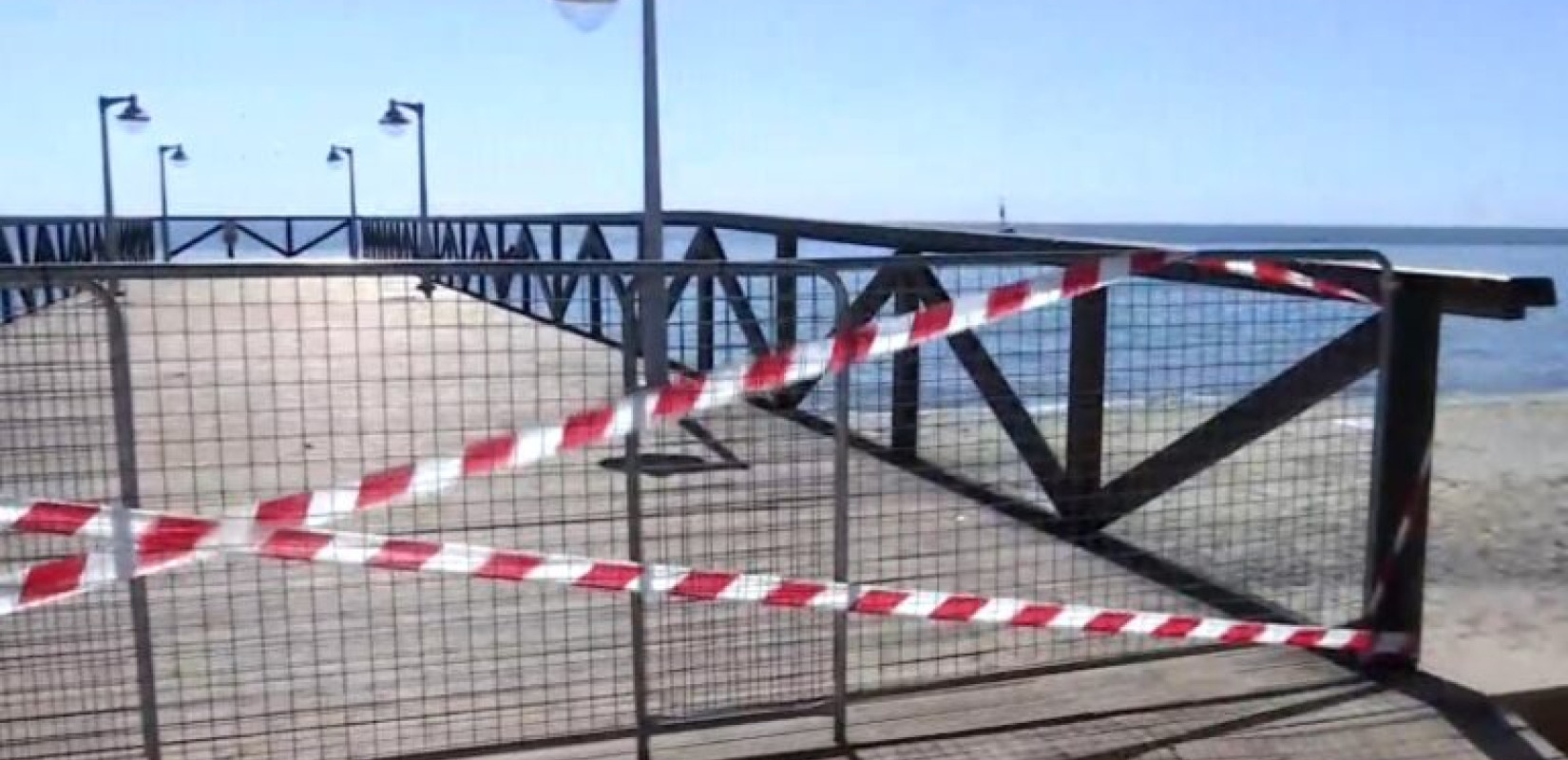 Πιερία: Έκλεισε ως μη ασφαλής η προβλήτα στην παραλία Κατερίνης