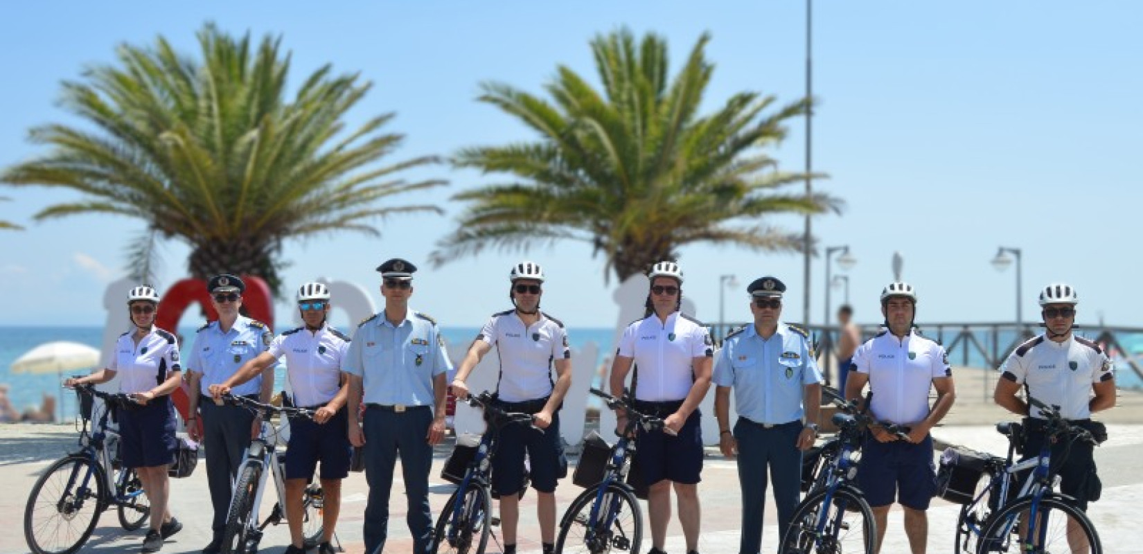Η αστυνόμευση... σε δύο ρόδες επέστρεψε στην παραλία της Κατερίνης
