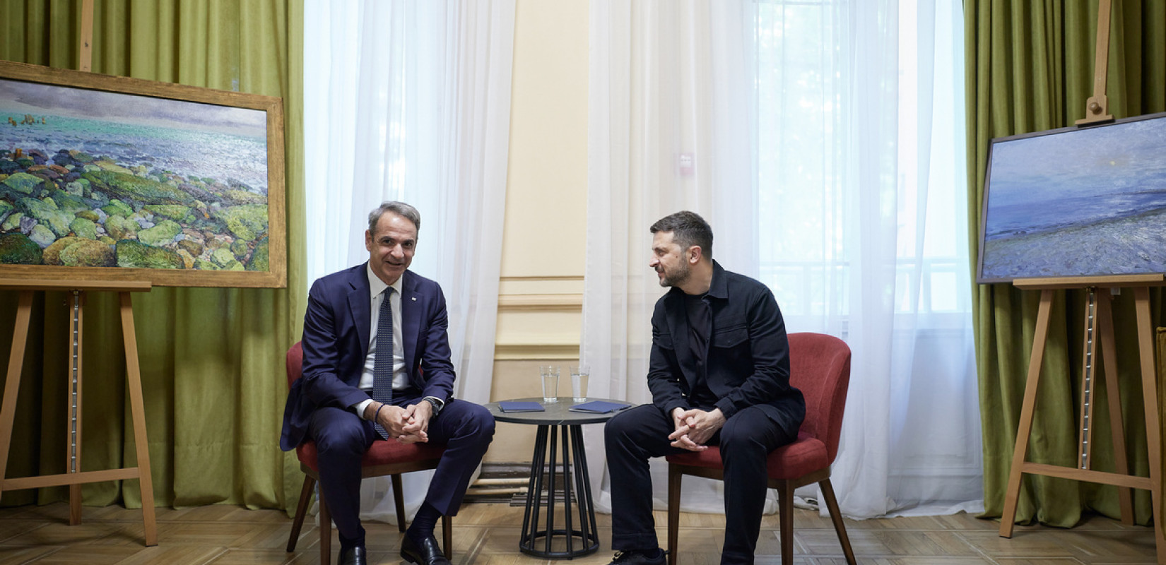 Κυρ. Μητσοτάκης: «Η Ελλάδα θα συνεχίσει να στηρίζει την Ουκρανία» - Συνάντηση με Ζελένσκι