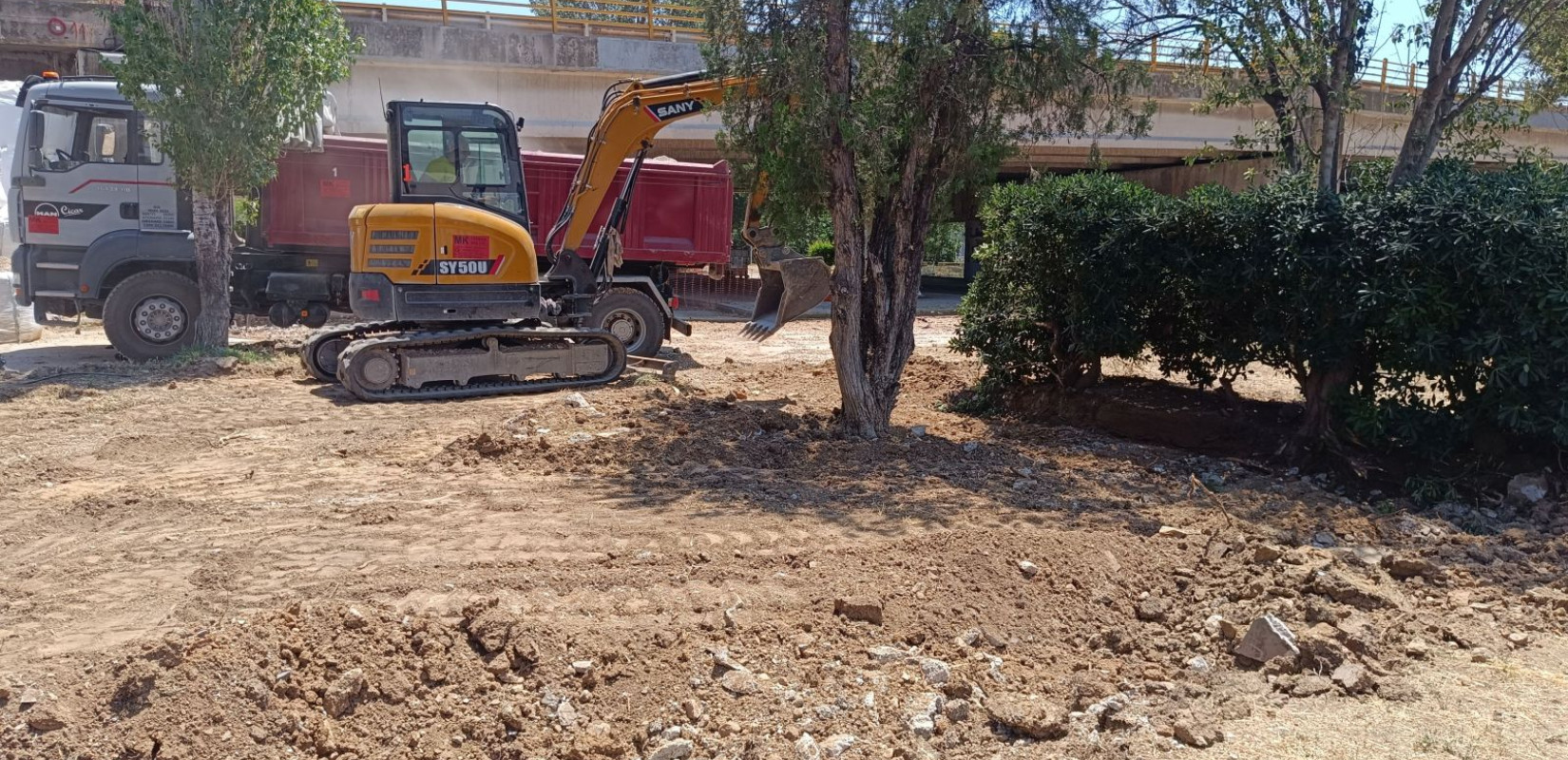 Δήμος Κορδελιού - Ευόσμου: Ξεκίνησαν οι εργασίες ανάπλασης του πάρκου Ελπίδος