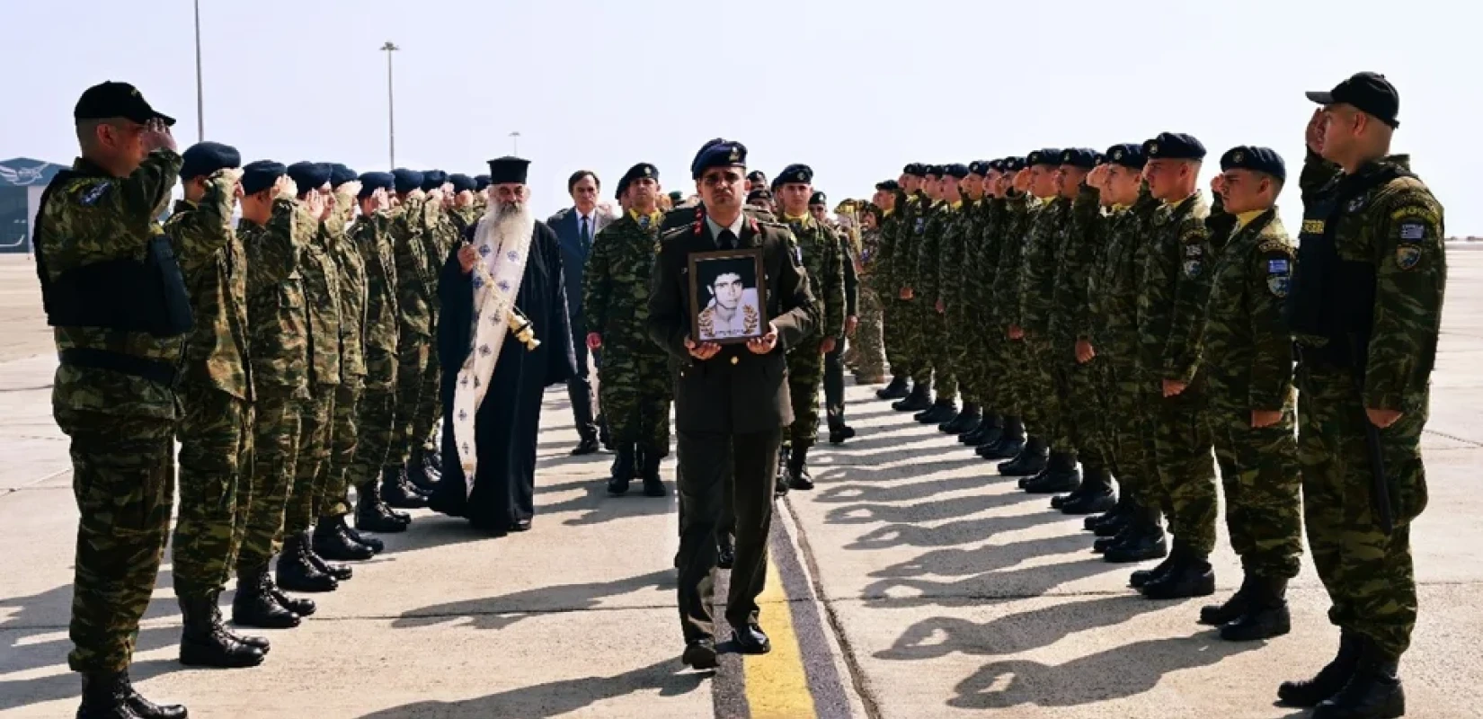 Επαναπατρίστηκαν από την Κύπρο, οστά του Έλληνα πεσόντα στρατιωτικού Χαράλαμπου Σαμλιάν