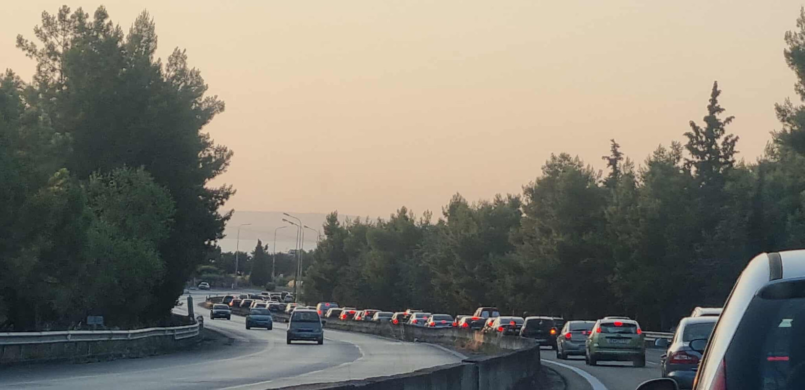 Θεσσαλονίκη: Μεγάλες καθυστερήσεις στην επιστροφή από Χαλκιδική μετά από συγκρούσεις οχημάτων