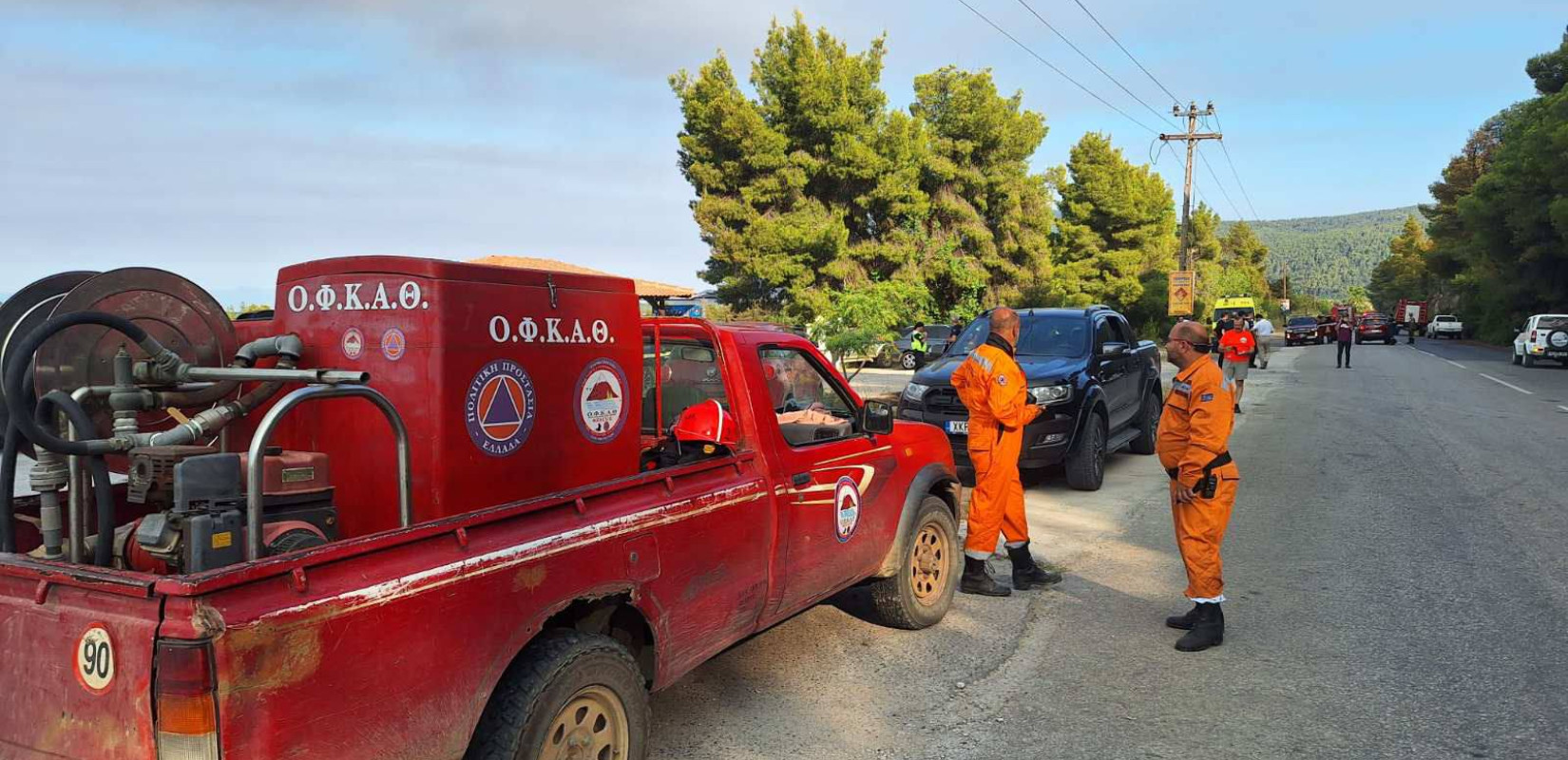 Χαλκιδική: Χωρίς ενεργό μέτωπο η φωτιά στη Βουρβουρού - Παραμένουν σε επιφυλακή οι πυροσβεστικές δυνάμεις