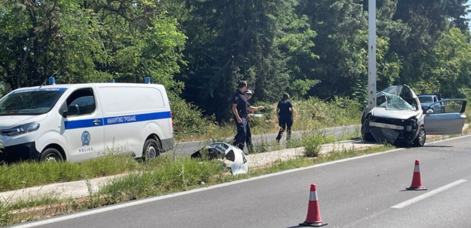 Λάρισα: Θανατηφόρο τροχαίο στην Εθνική Οδό Λάρισας - Τρικάλων με θύμα 23χρονη