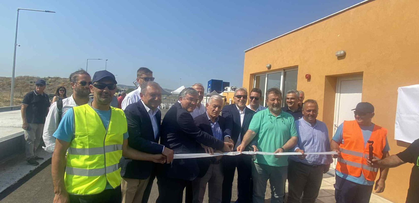 Δήμος Θέρμης: Εγκαινιάστηκε ο σταθμός μεταφόρτωσης απορριμμάτων - Μείωση κατά 60% στο κόστος μεταφοράς