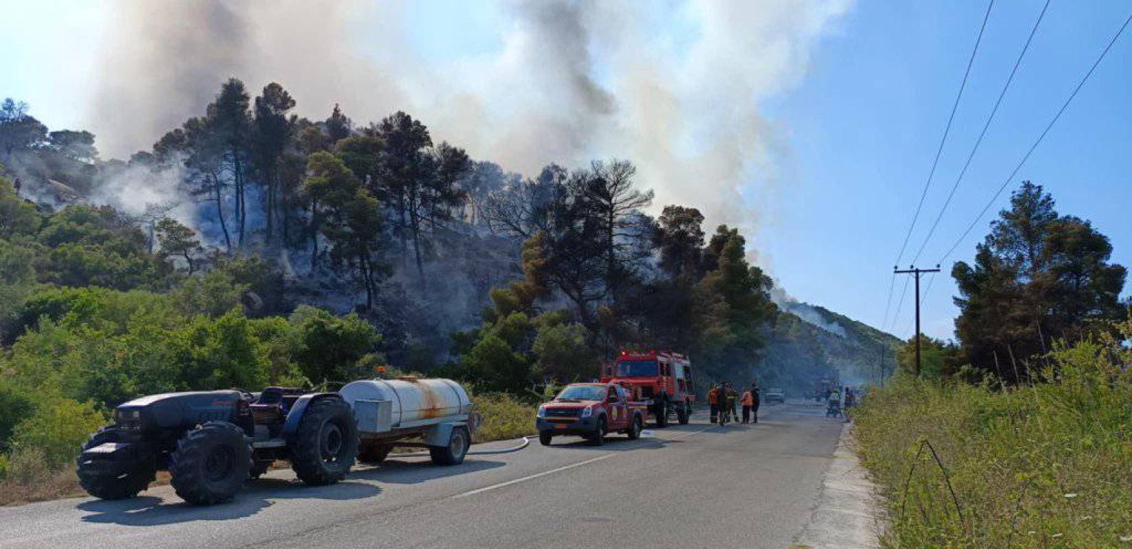 Χαλκιδική: Συνελήφθη 45χρονος για τη μεγάλη φωτιά στη Βουρβουρού