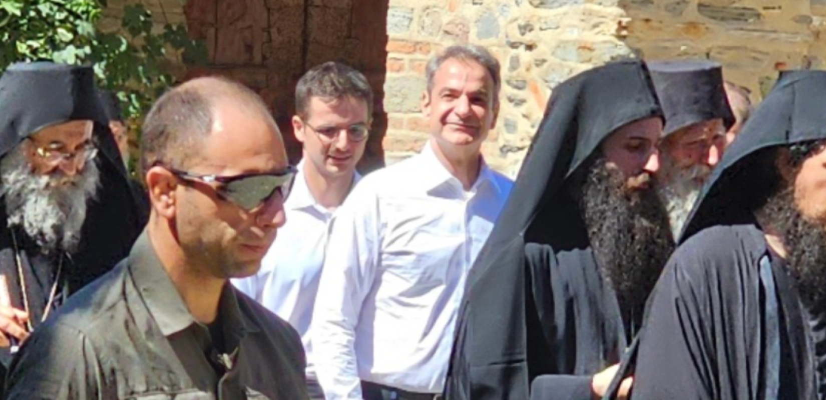 Άγιο Όρος: Στις Ιερές Μονές Ιβήρων και Βατοπαιδίου ο πρωθυπουργός