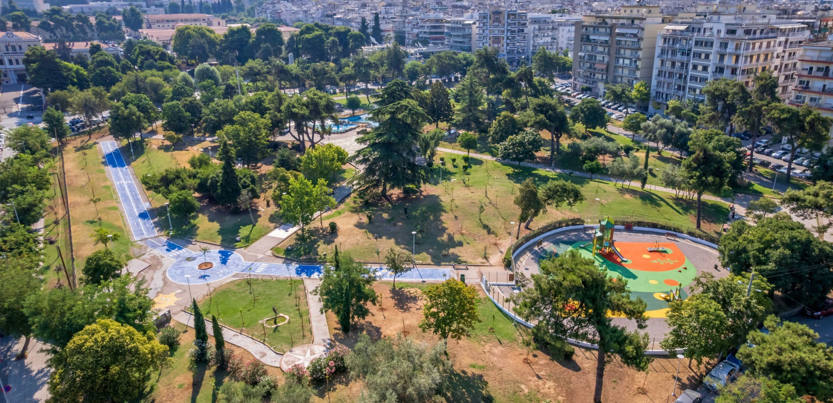 Δήμος Θεσσαλονίκης: Μία νέα παιδική χαρά στο Πεδίον του Άρεως με δωρεά ιδιώτη