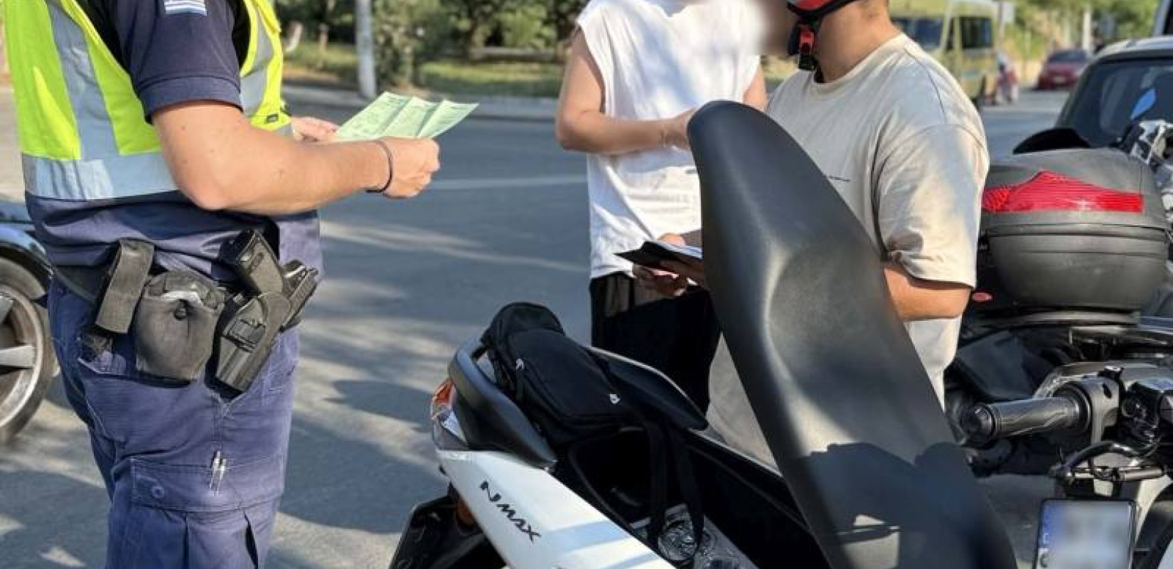 Θεσσαλονίκη: Πάνω από 400 παραβάσεις για μη χρήση κράνους σε εννέα ημέρες